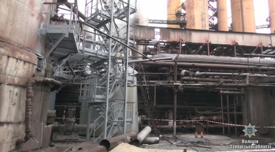 В Запорожье на заводе взрыв, есть жертвы