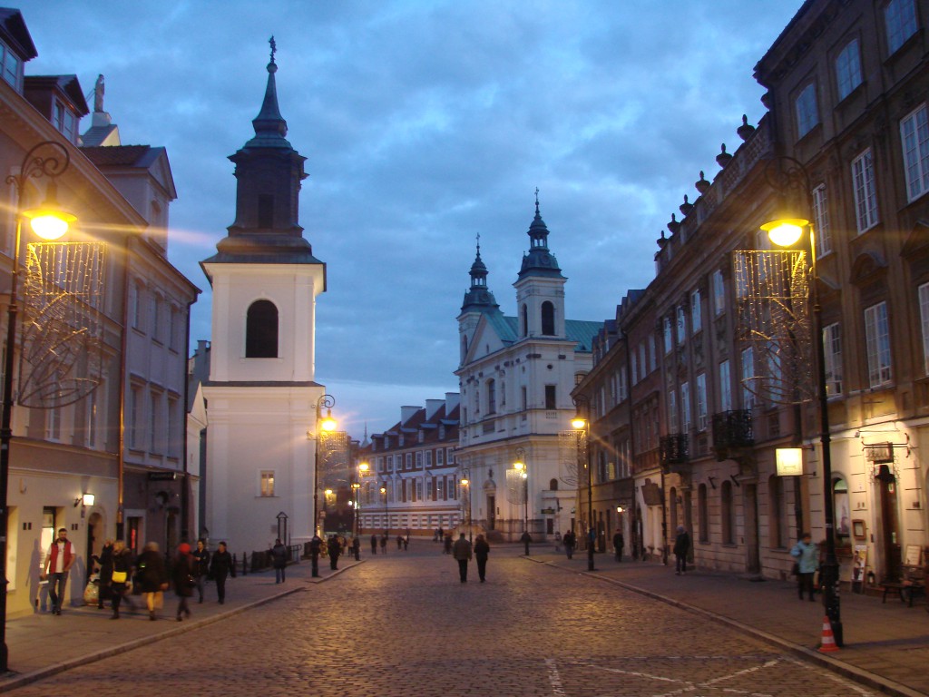 Вечерняя Варшава