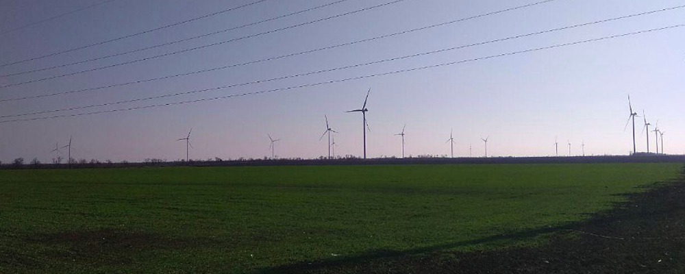 В Запорожской области открыли еще одну ветроэлектростанцию