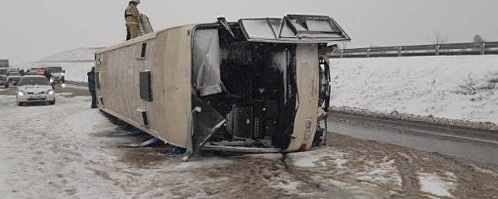 Среди пострадавших пассажиров автобуса "Запорожье-Ростов-на-Дону" 8 украинцев