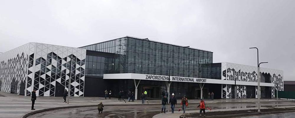 В Запорожье достроили новый терминал аэропорта (Фото)
