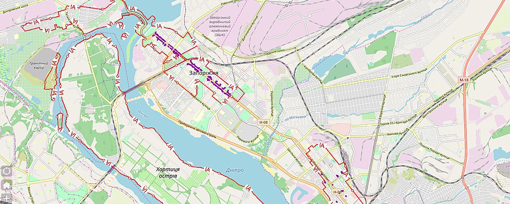 В Запорожье создали онлайн-карту с историческими памятками