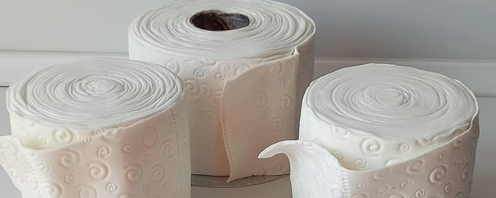 Запорожанка печет торты в виде туалетной бумаги