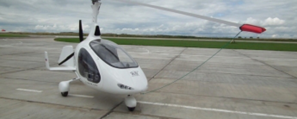 В Запорожье испытывают двухместный вертолет, который можно будет купить 