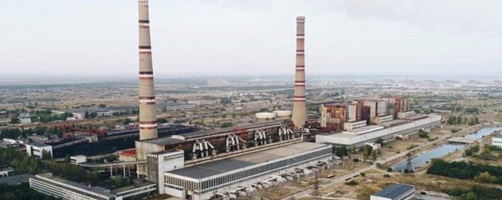 ТЭС в Энергодаре работает последний день: закончился уголь