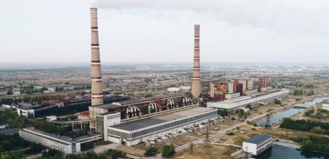 ТЭС в Энергодаре работает последний день: закончился уголь
