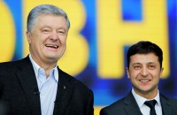 За все хорошее, против всего плохого: как прошли дебаты Порошенко с Зеленским