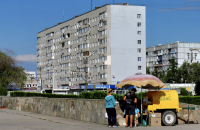 На стене девятиэтажки в Энергодаре нарисуют огромный мурал с атомной станицей
